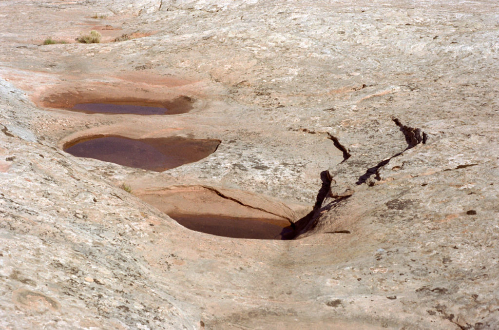 Three holes in the Desert